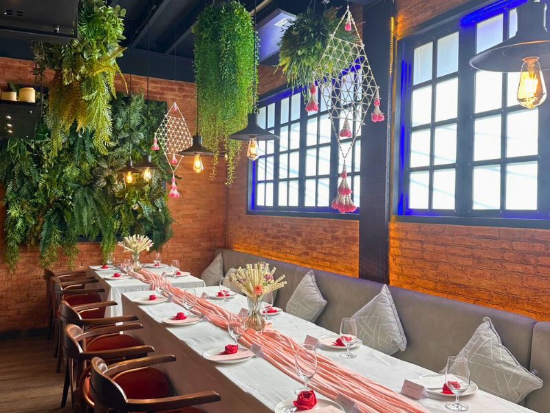 บรรยากาศอบอุ่นและเป็นส่วนตัว